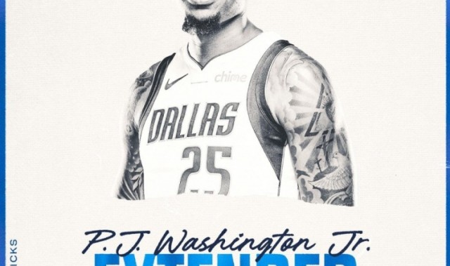 MK体育在线-4年9000万美元!独行侠官宣提前续约PJ-华盛顿