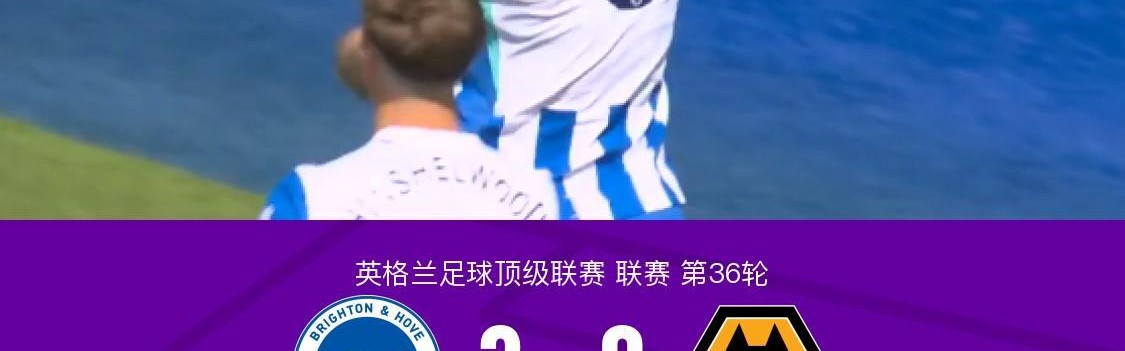 MK体育APP-布莱顿3-0狼队，欣谢尔伍德、邓克闪击，明特破门